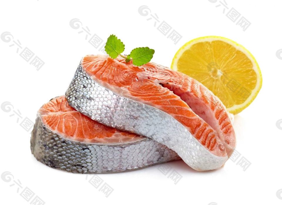 新鲜银色鱼类日式料理美食产品实物