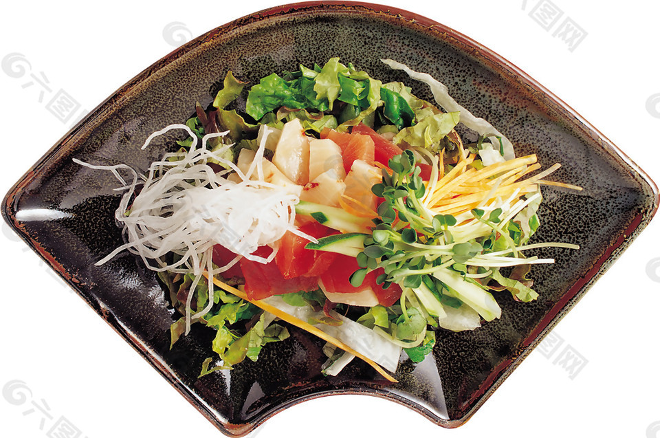 精致日式料理美食产品实物