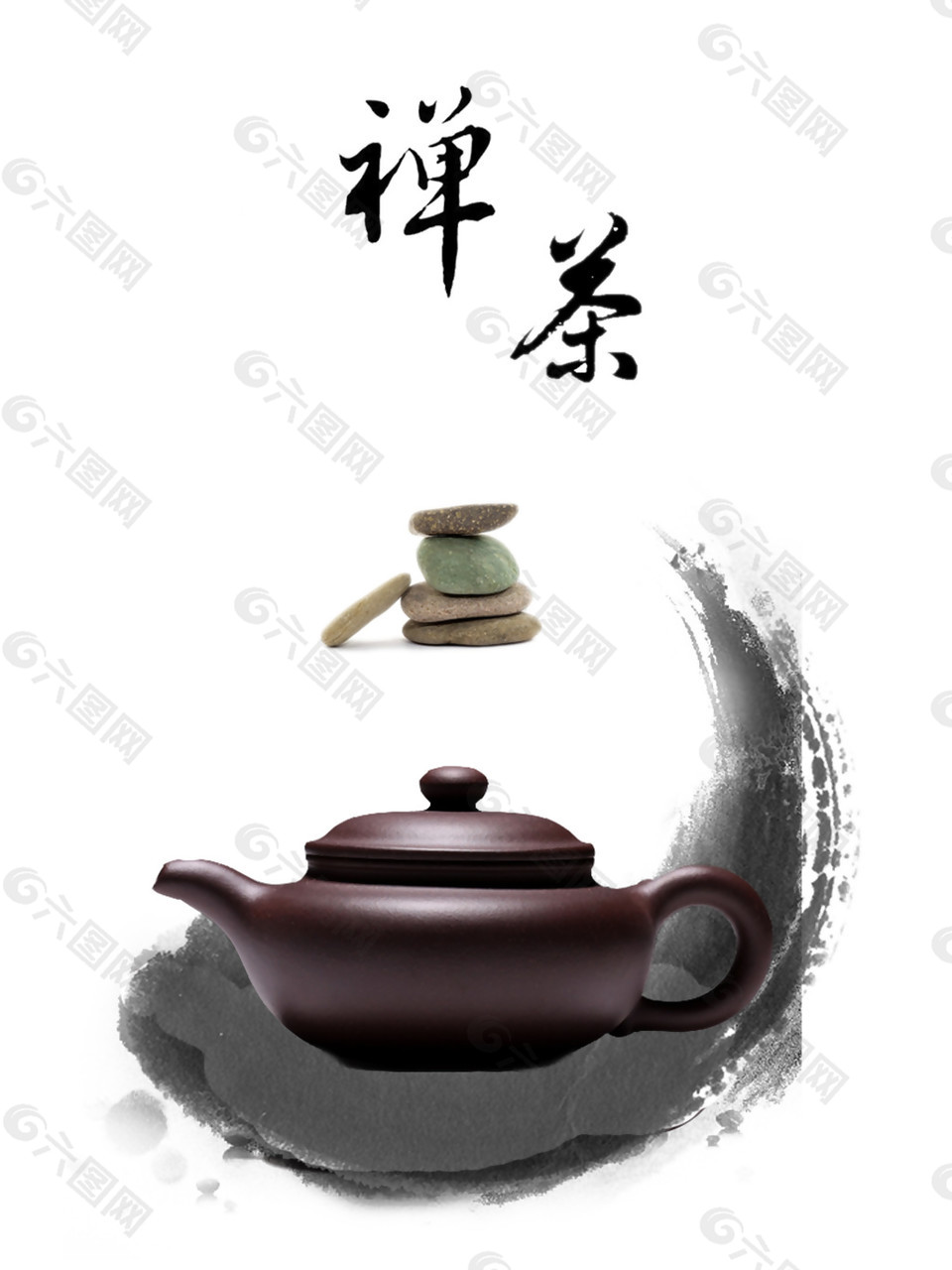 文化底蕴深色茶壶产品实物