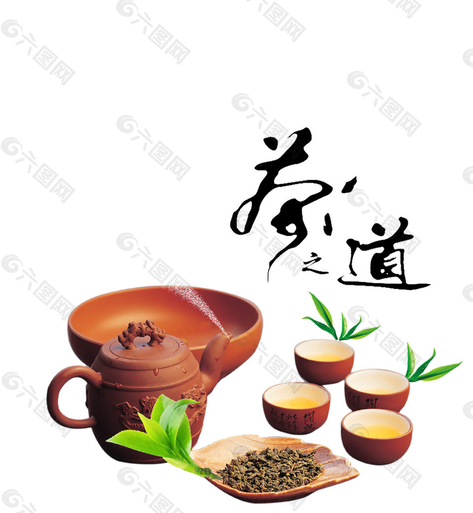 淡雅清新浅褐色茶壶产品实物