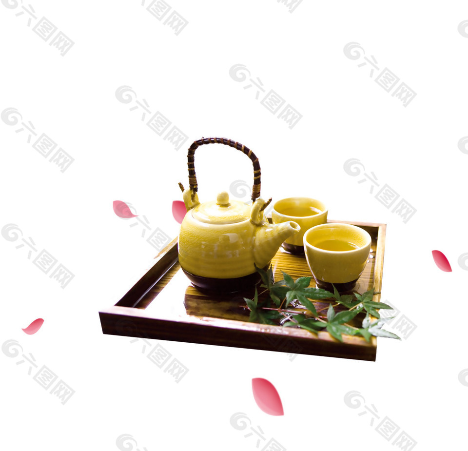 清新风格淡黄色茶几产品实物