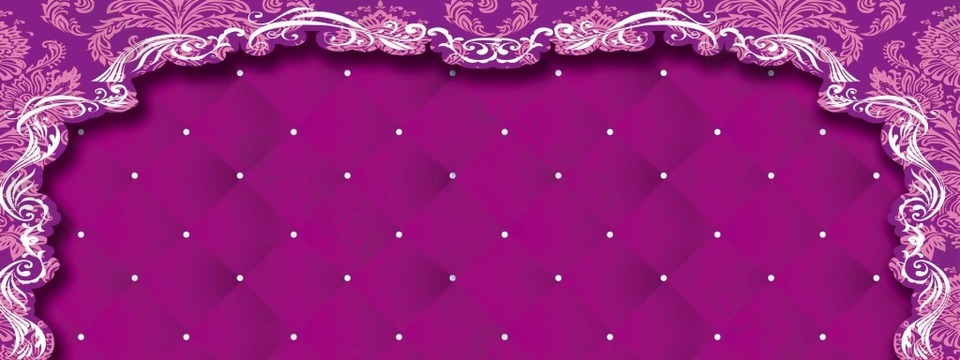 紫色花纹软包背景