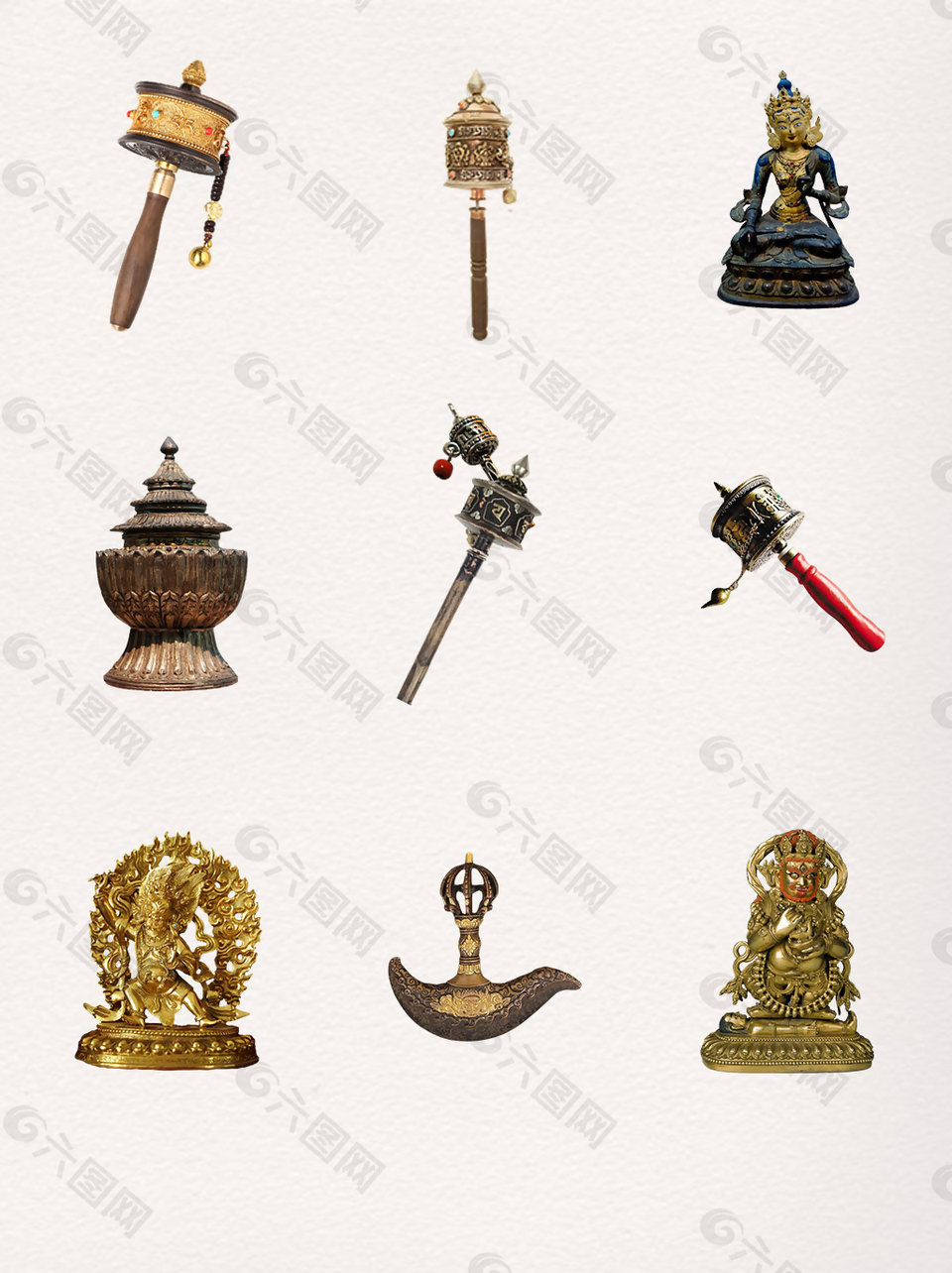 别致精美漂亮藏族元素