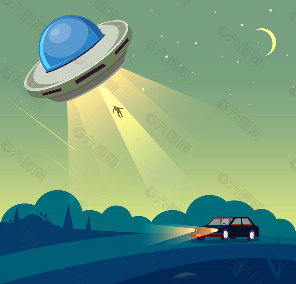 UFO素材图片