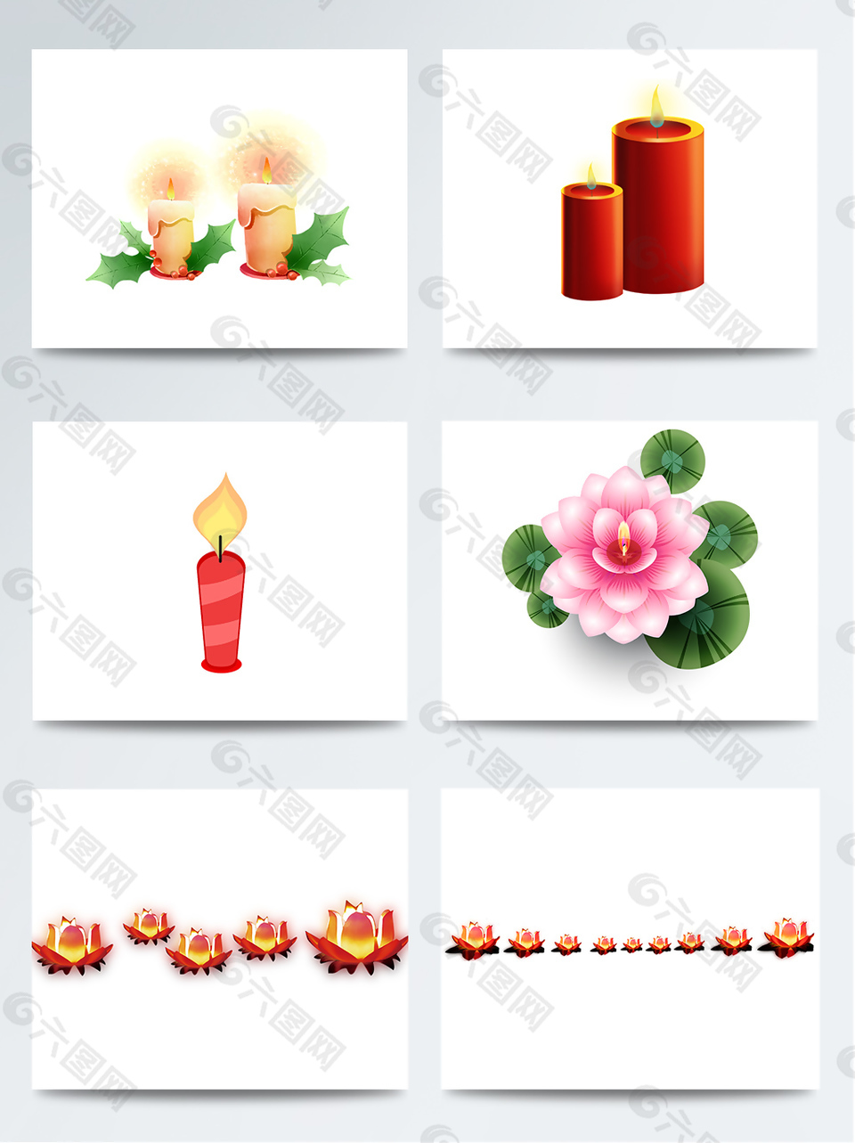 蜡烛PNG格式