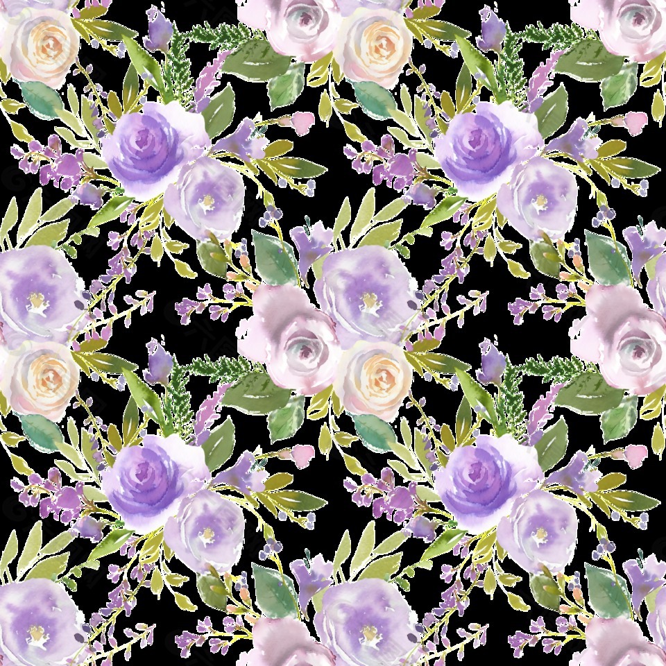 手绘紫色蔷薇花花墙背景素材背景素材免费下载 图片编号 六图网