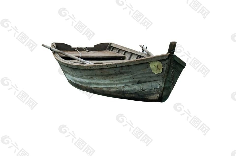 古代小船插画PNG元素