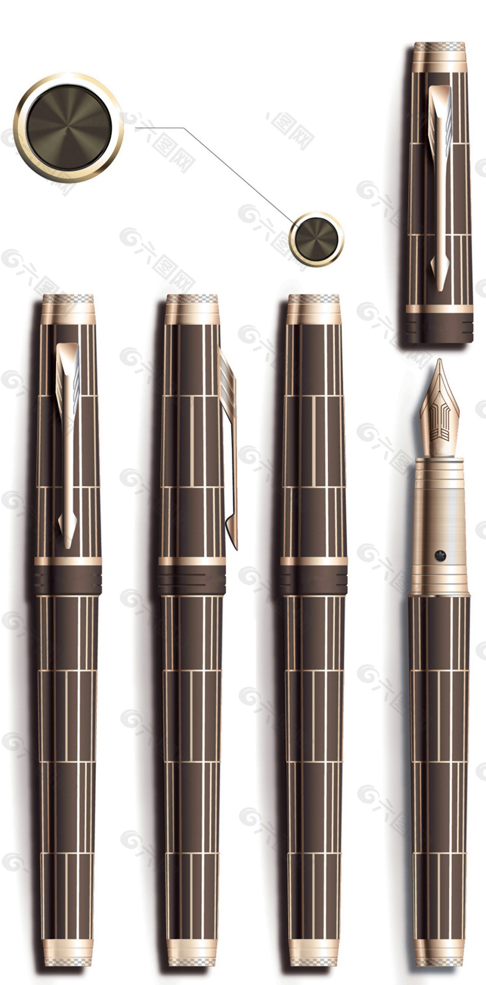 棕色的钢笔jpg