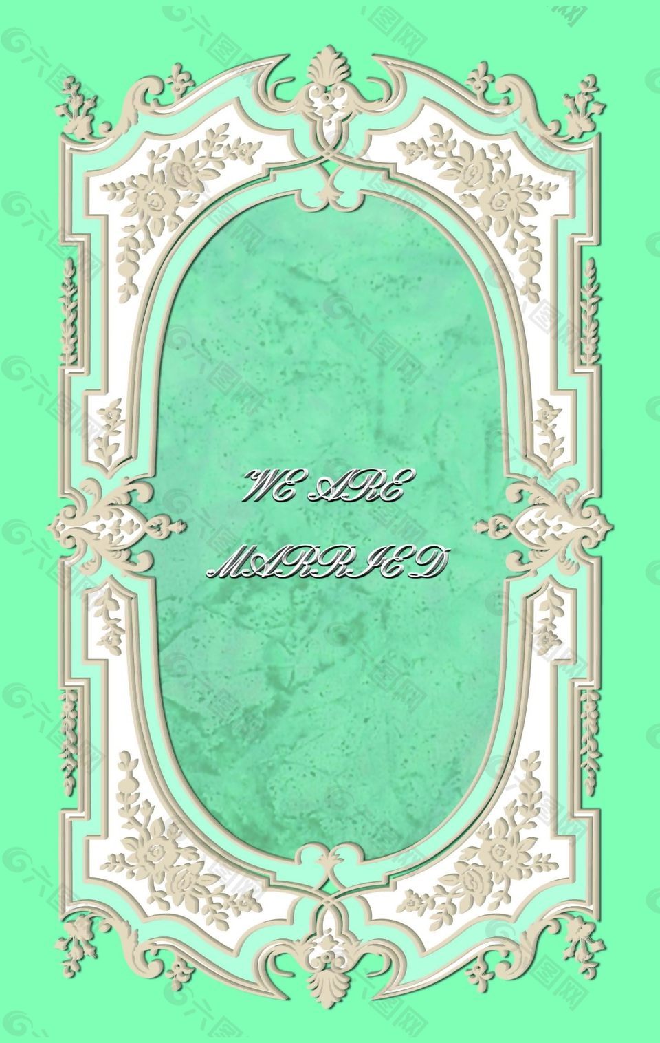 蒂芙尼蓝喷绘布装饰