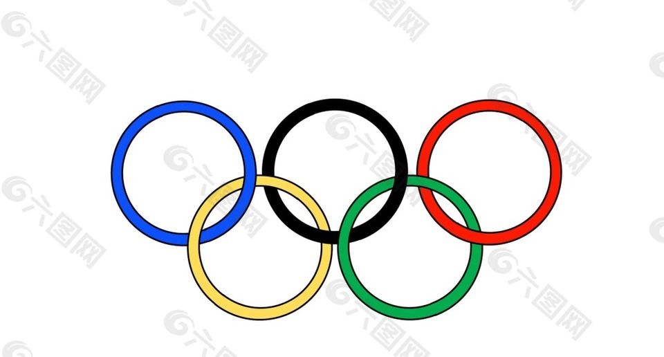 奥林匹克五环图案图片