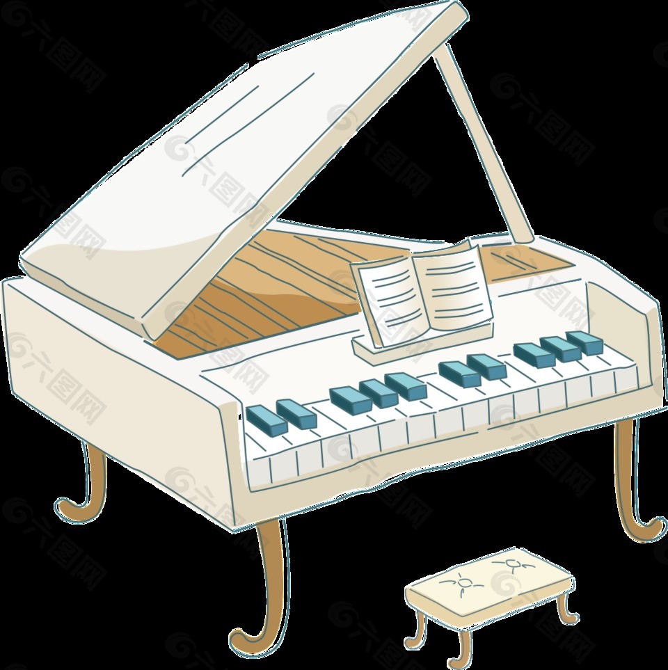 创意卡通钢琴儿童弹钢琴