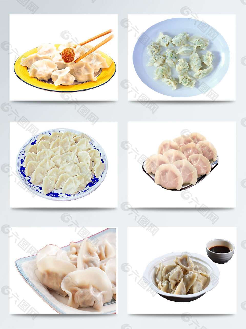 春节传统吃饺子图片