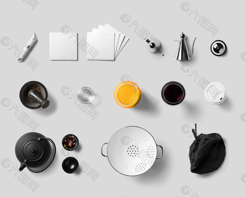 各种茶杯实物图