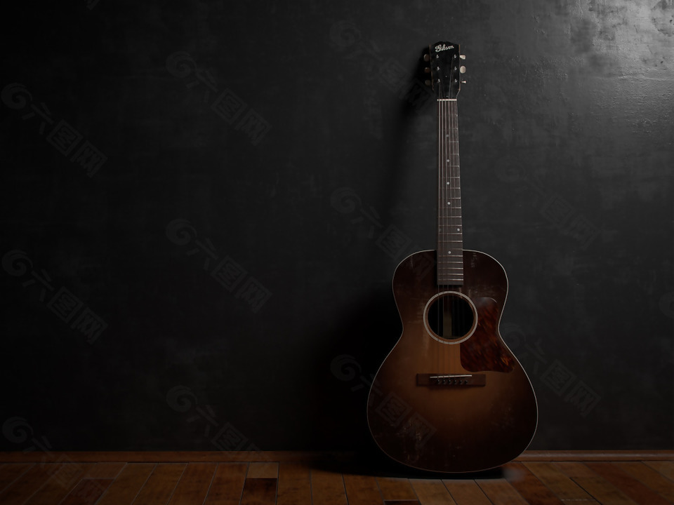 炫酷个性的吉他jpg素材