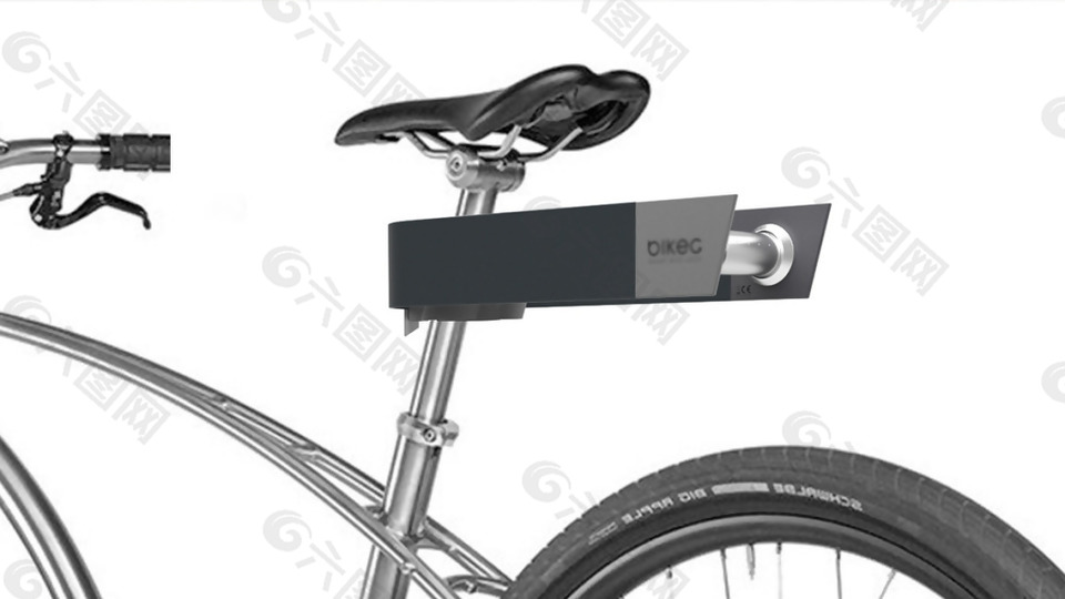 可以用指纹来解锁的自行车挂锁jpg