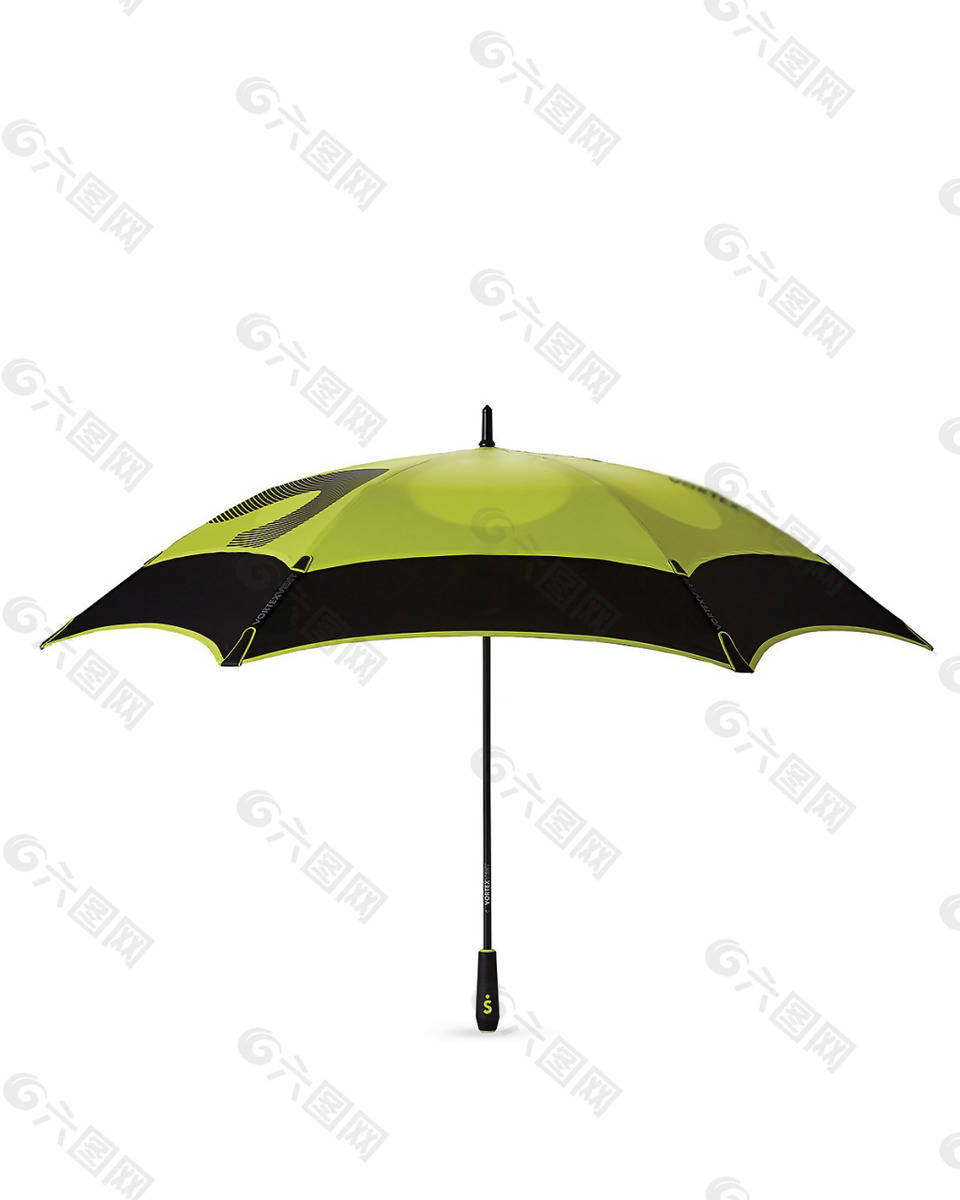 个性创意的绿色雨伞jpg素材