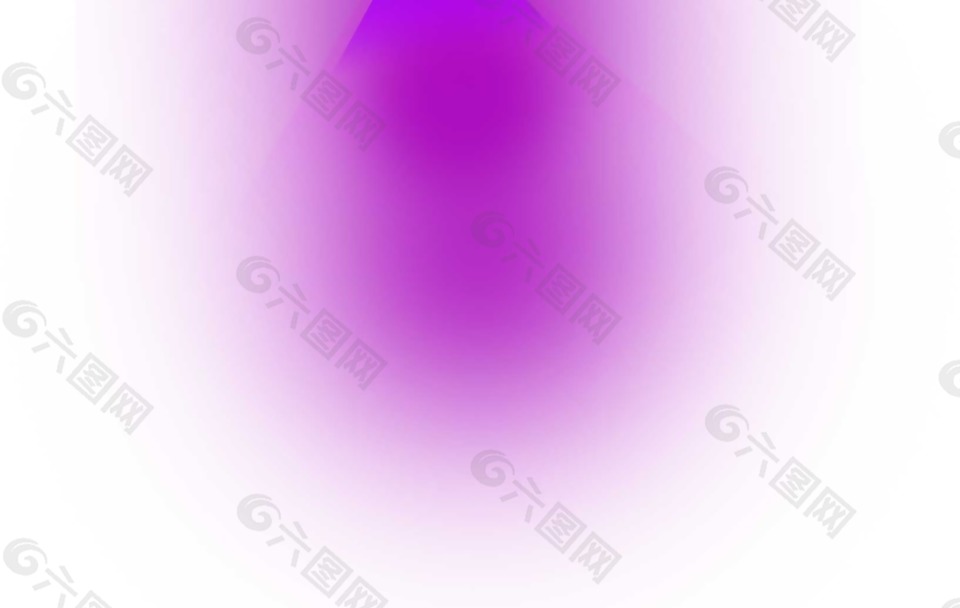 卡通紫色光晕png元素