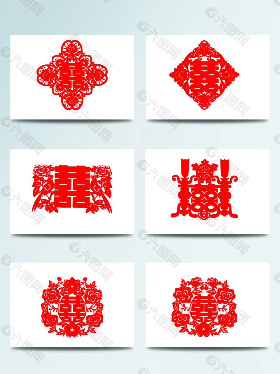 中国传统手工艺剪纸图案