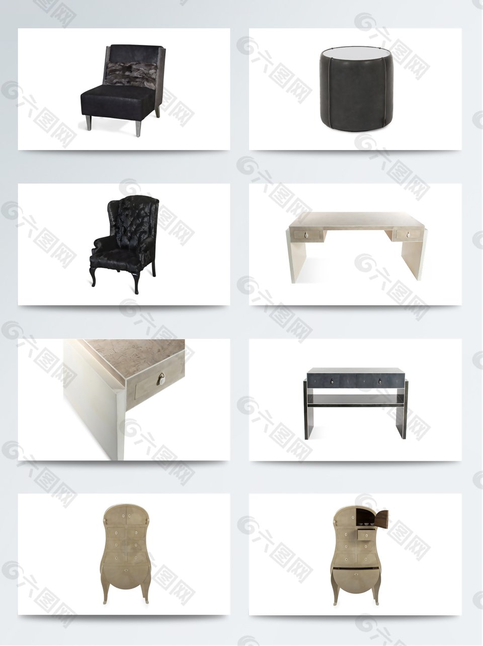 中国风古典桌椅家具图片
