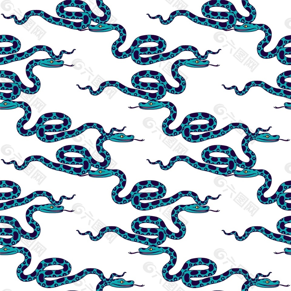 动物蛇背景图