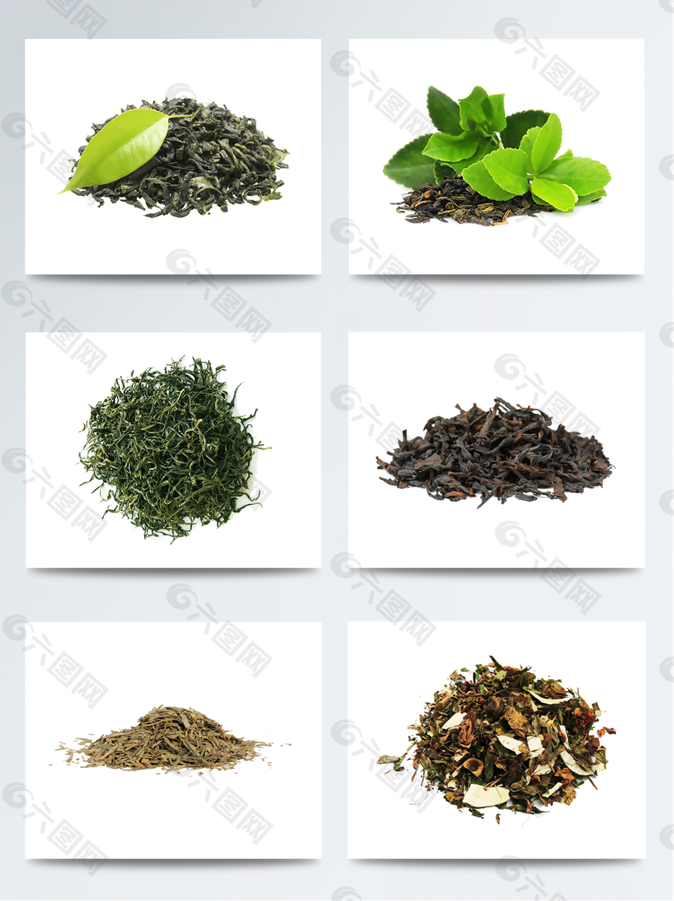 设计常用的谷雨茶叶元素素材