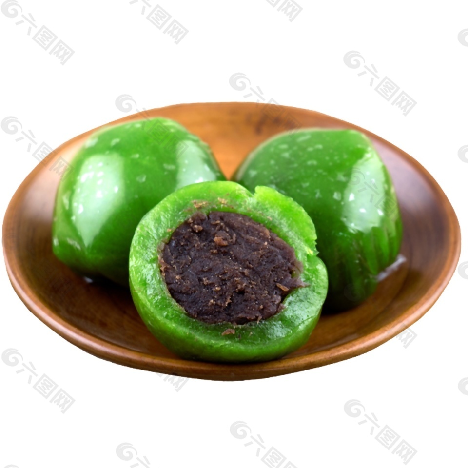 美味清明果元素设计