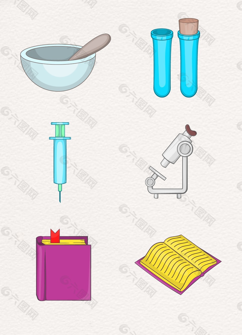 医疗医学卡通图案