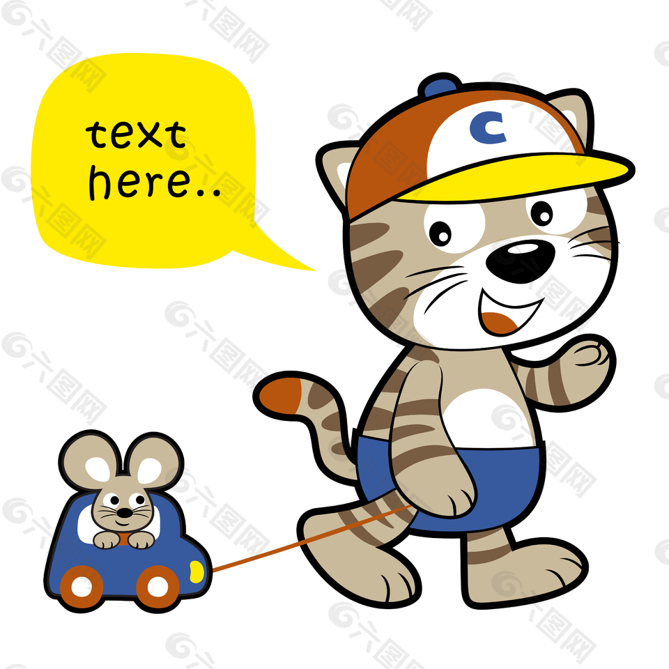 猫捉老鼠卡通动漫壁纸