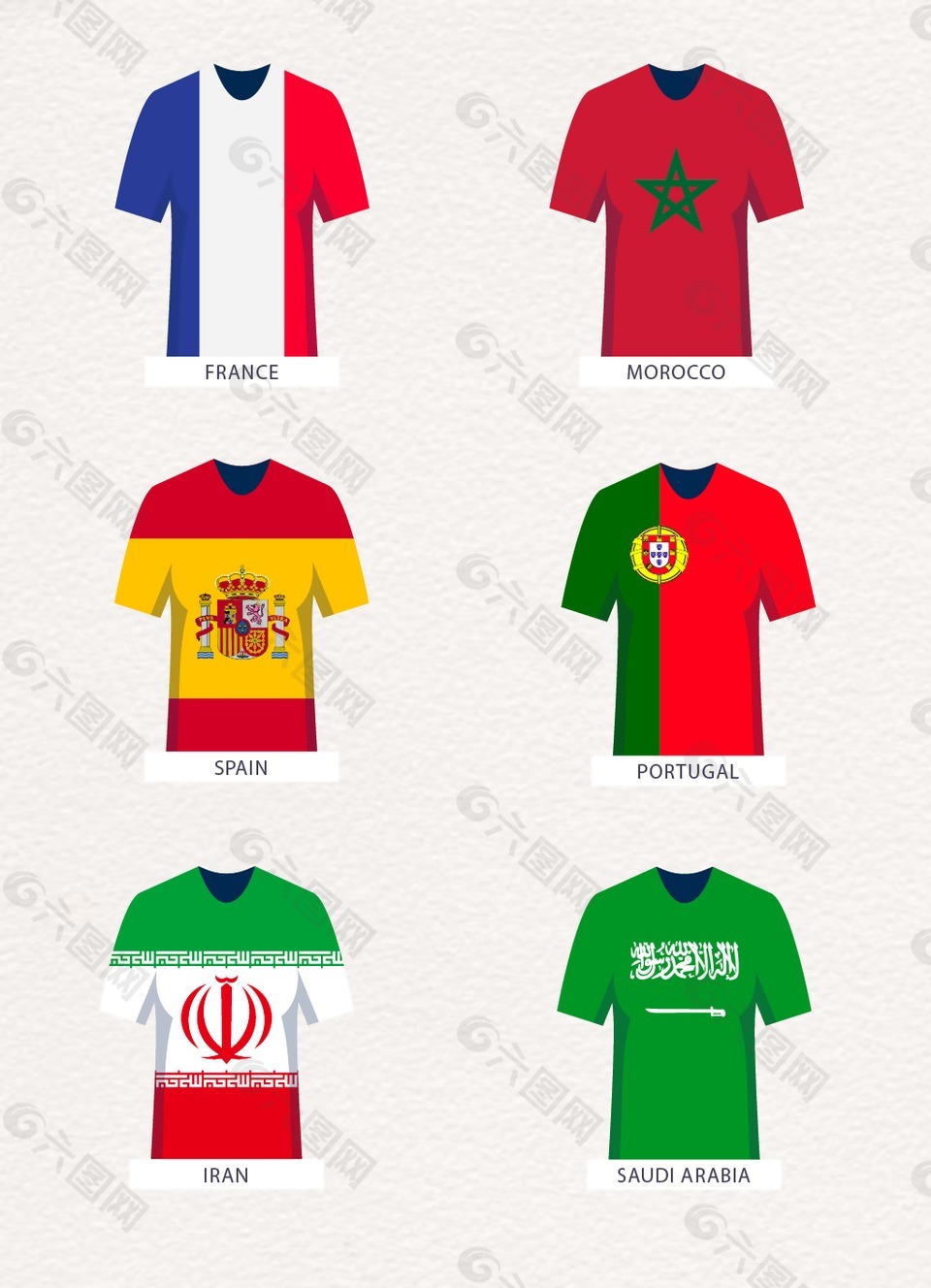 条纹足球衣服设计