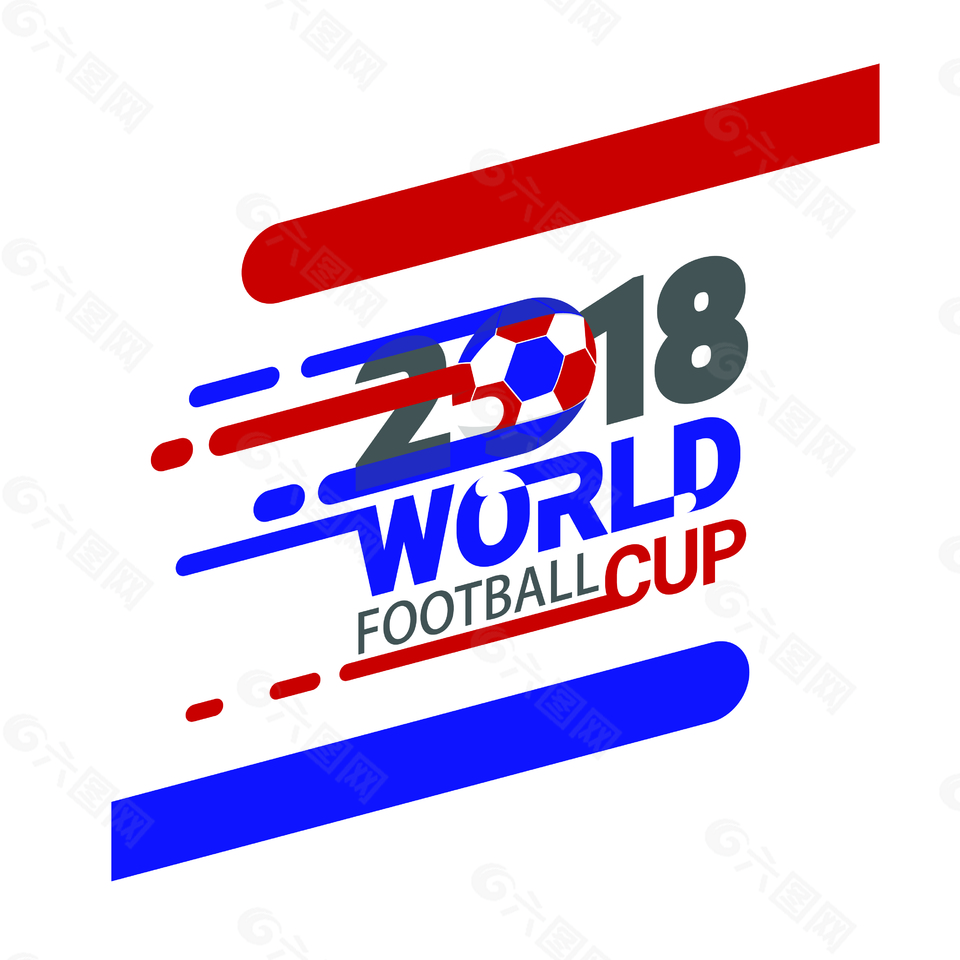 2018世界杯足球元素