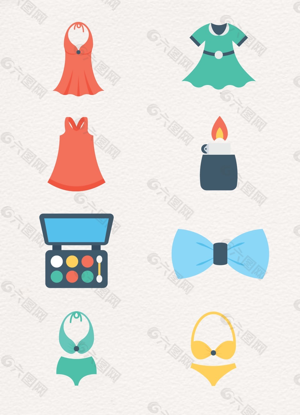 精致卡通设计人物衣服设计元素素材免费下载(图片编号:9257368)-六