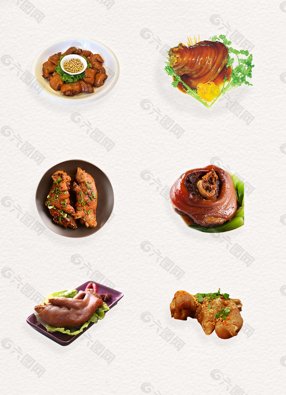 产品实物好吃红烧猪蹄