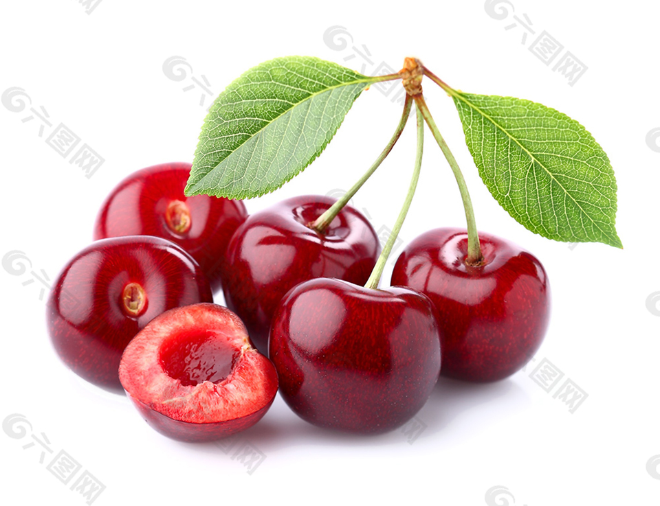 美味樱桃装饰元素