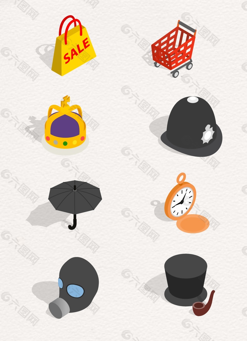 雨伞帽子购物设计
