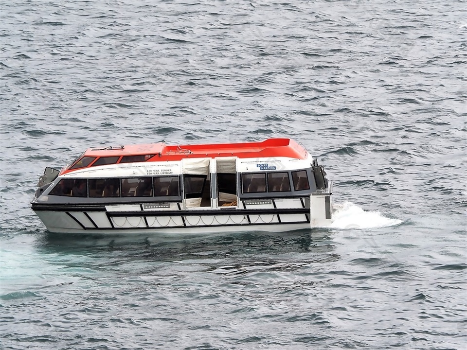 救生艇下水音效素材