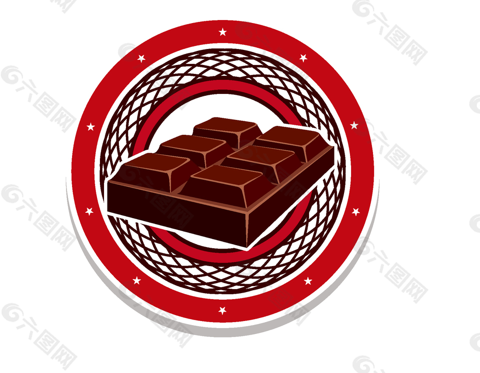 巧克力图标矢量元素