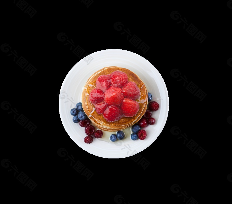 草莓水果装饰素材