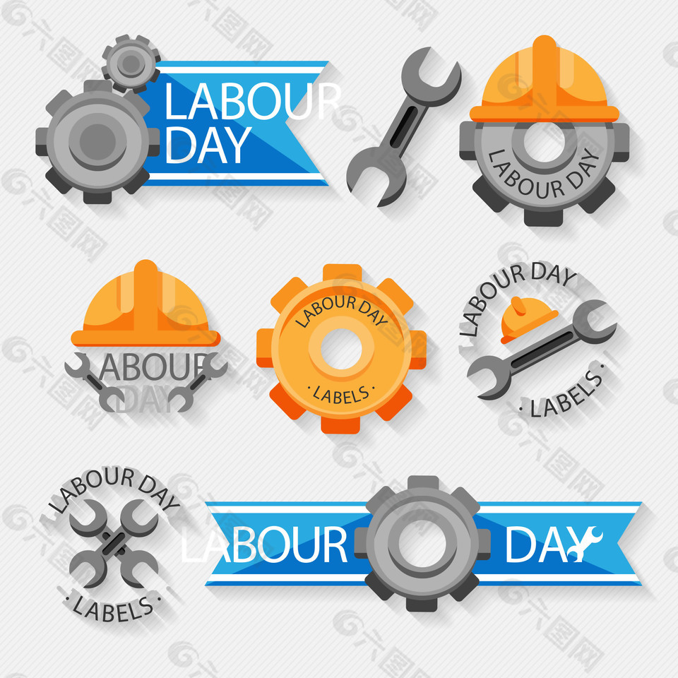 安全齿轮板手工具设计素材