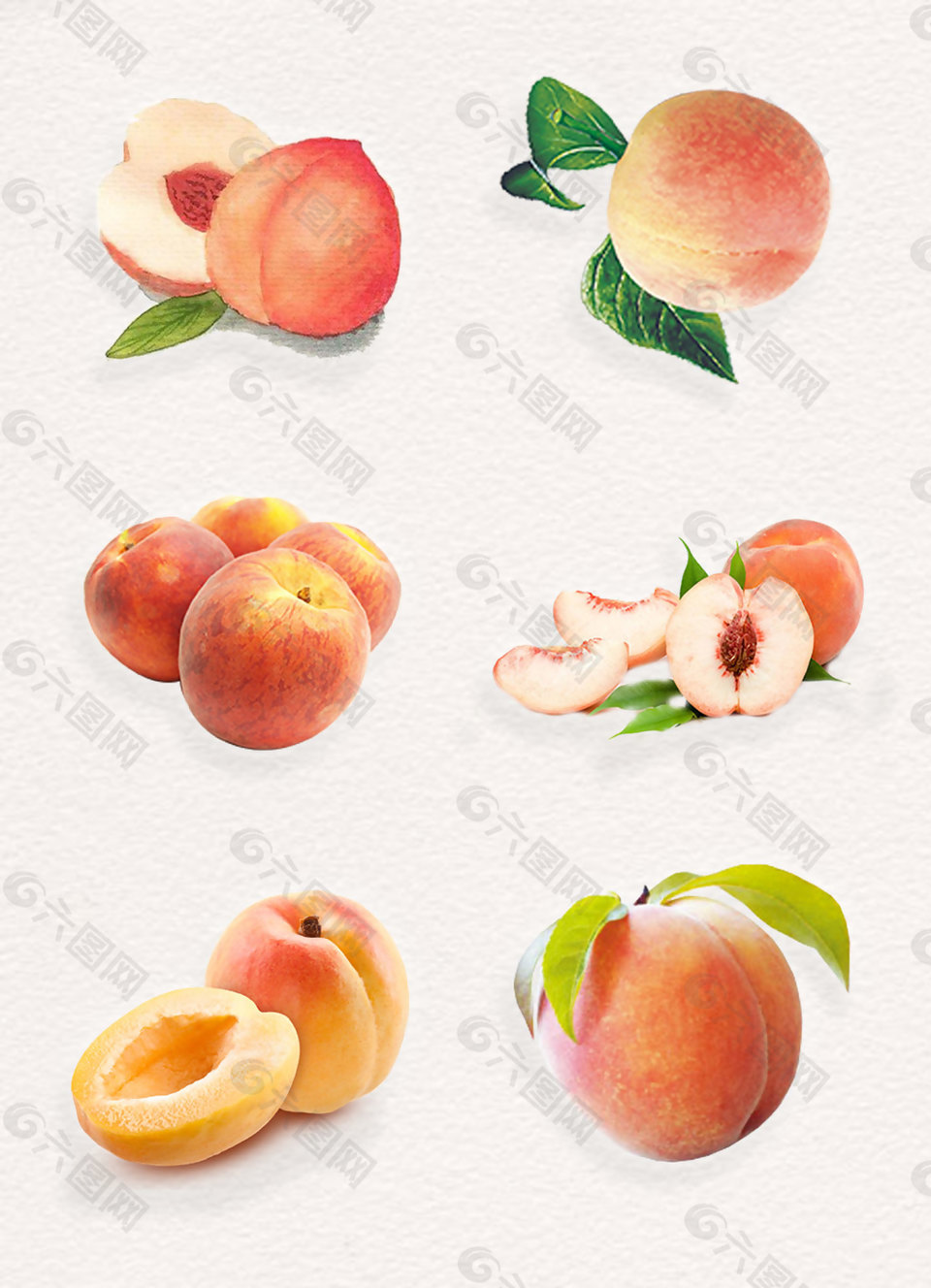 桃子png水果素材图片