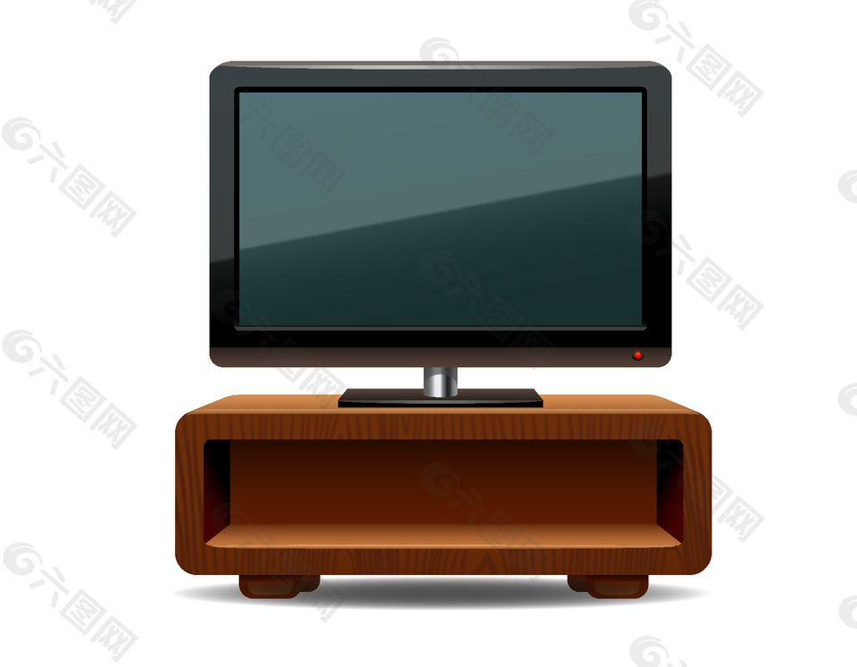 卡通简约家居电视柜元素