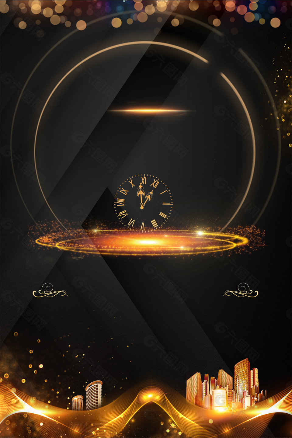 科技商务房地产金融背景