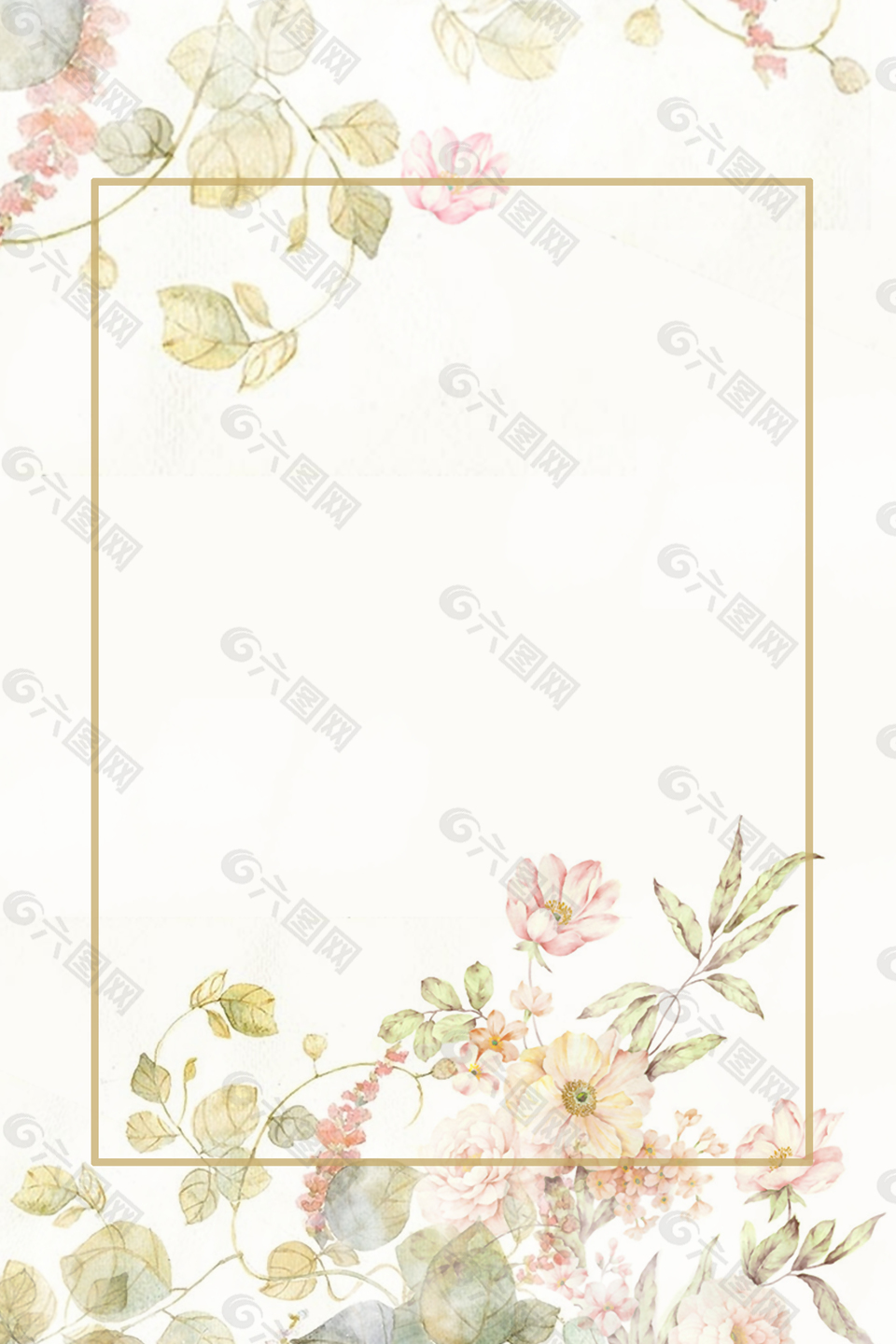 约惠秋天海报背景