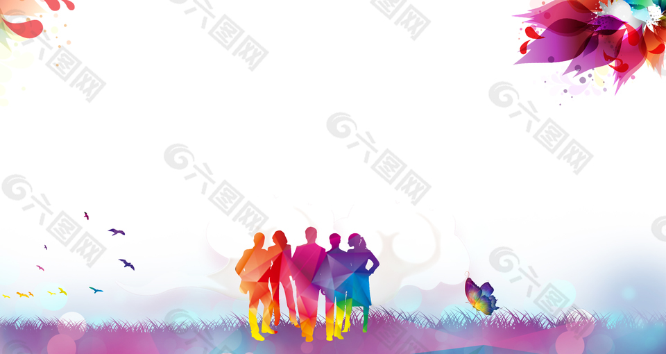 感谢有您答谢会元素