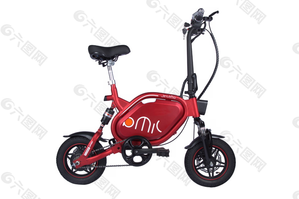 电动自行车透明底图