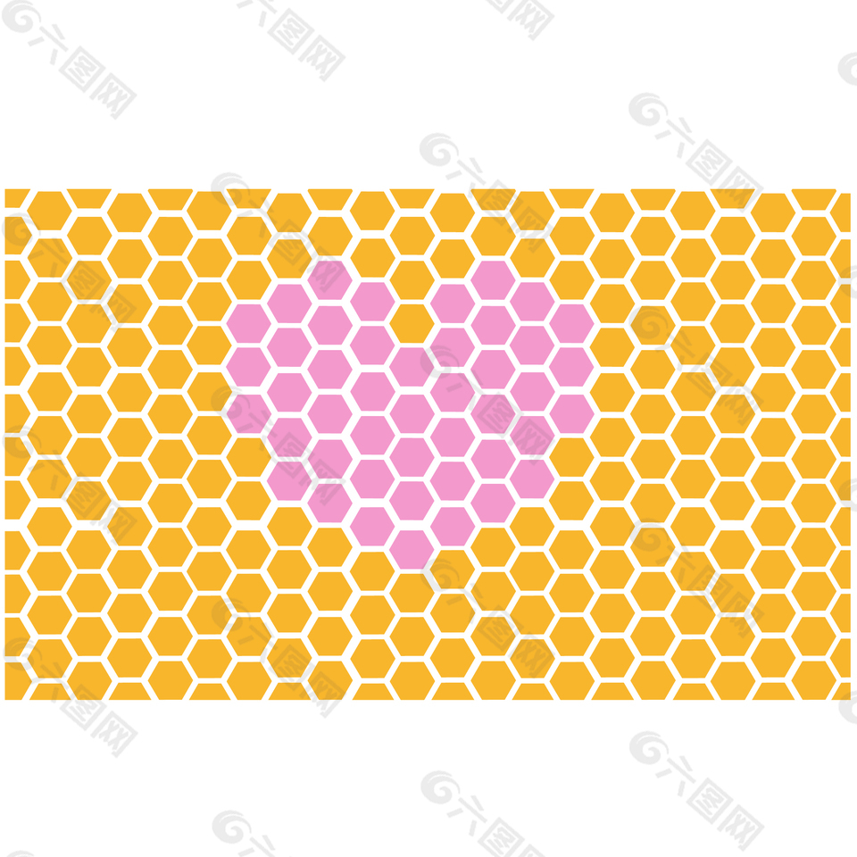 蜂巢背景图片