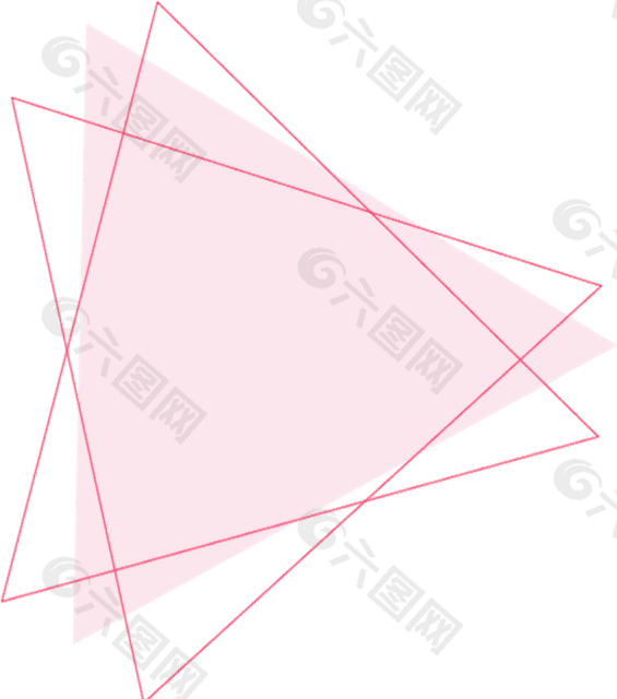 三角形设计元素素材免费下载 图片编号 六图网