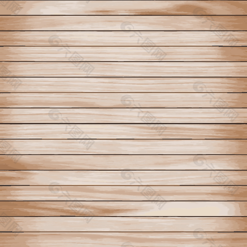 木板矢量素材