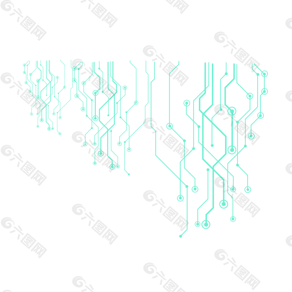创意科技电路线路设计元素素材免费下载 图片编号 六图网