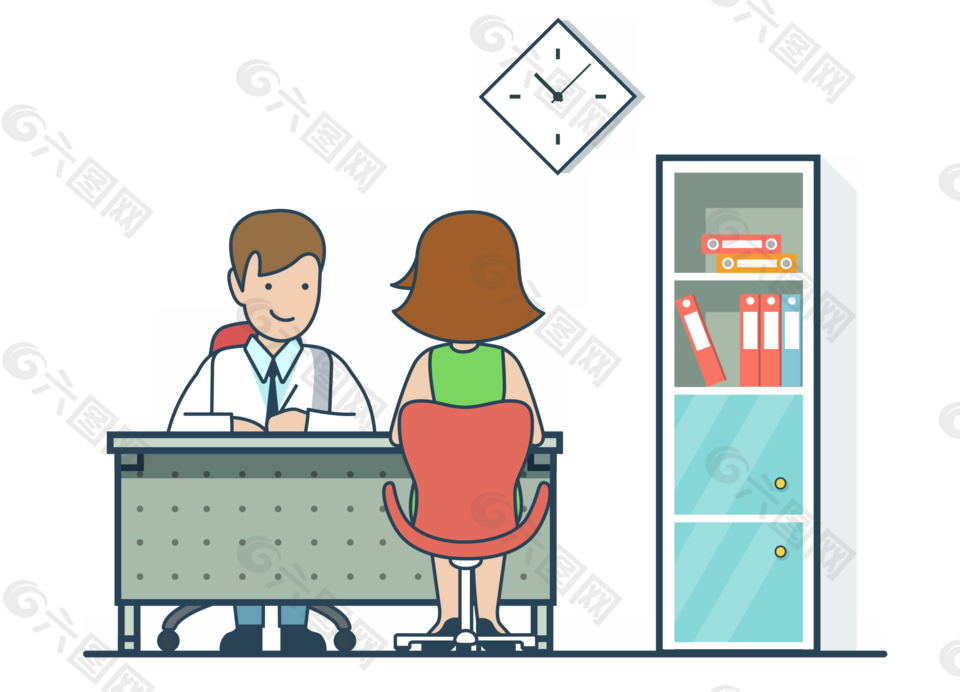 医生给女士看病