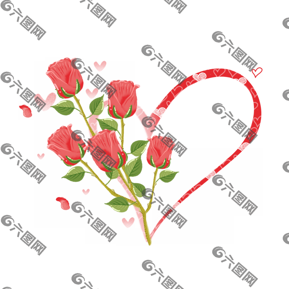 心形玫瑰